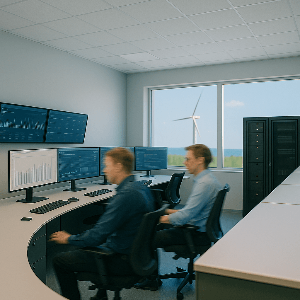 Illustration for Avancerede SCADA & Kontrolsystemer