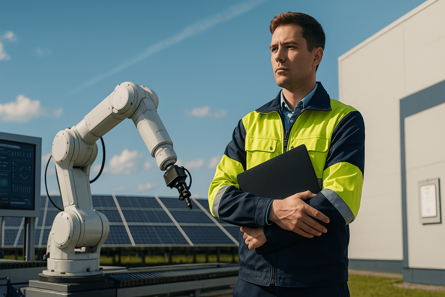 Illustration for Intelligent Automation & IT for Fremtidens Produktion